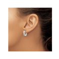 thumbnail image 2 of Boucles d'Oreilles en Argent Sterling à Motifs Floraux, 2 of 4