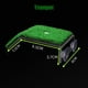 thumbnail image 5 of Liquidación WRXMIJNHGSA, Tortuga de hierba de simulación, accesorios de decoración para terrazas y piscinas de tortugas, 5 of 7