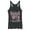 Black Heather, variant on Women's Bratz Original Favorites Racerback Tank Top Black Heather Large