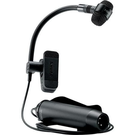 Shure PGA98H-XLR Cardioid Condenser Gooseneck Instrument Mic w/ 15ft. XLR Cable