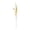 B, variant on Gold Number Candles, Loetky Gold Number Candles for Birthday Cake Decorations, Champagne Gold Digits 0-9 for Anniversary & Celebration Cakes
