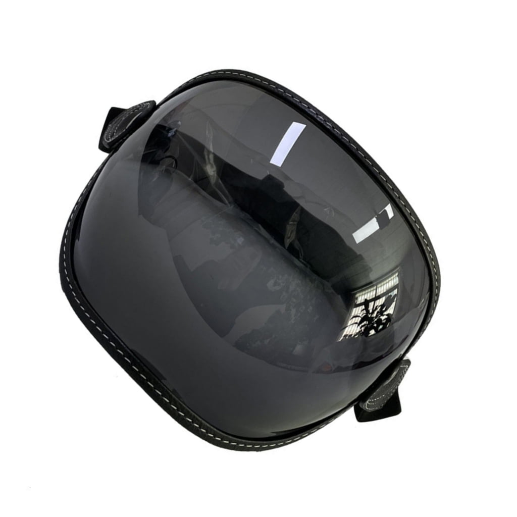 Motorcycle Helmets Shield Windproof Lens PC Goggles Bubble Lens Open Face Helmets Lens Scratch Resistant