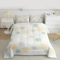 thumbnail image 2 of Manfei Minimalism Flower Floral Full Size Comforter Sets, Vintage Mid Century Fashion Bedding Comforter Set, Teen Adult Kid Reversible Bedding Sets, Luxury Bedroom Decor, 3 Pieces, 2 of 8