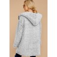 thumbnail image 3 of Manteau Wubby Gris Foncé/gris Clair/marron pour Femmes, 3 of 9
