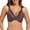 Coffee, variant on Women's Solid Color Lace Underwire Front Button Bra for Larger Sizes, Siren Lace with Supportive Structure, Comfortable Support for Larger Cups Perfect for Daily Wear
