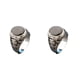 thumbnail image 3 of Sonducket Anillo de encanto para hombre, accesorios de suministro de joyería de aleación de moda con personalidad, anillos de apertura, barras Tipo 1 2piezas, 3 of 6