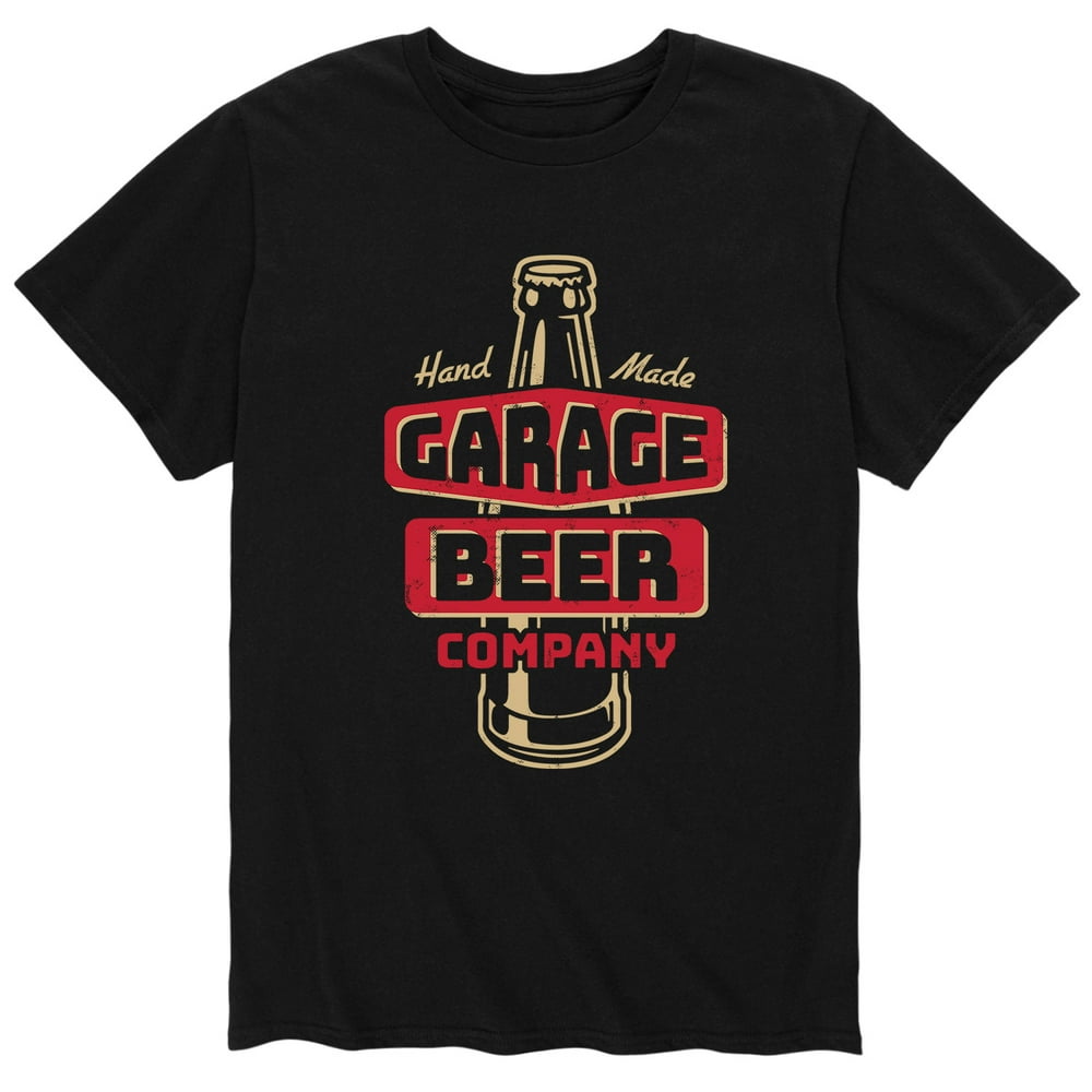 Instant Message Garage Beer Co Men's Short Sleeve Graphic TShirt