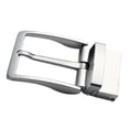 thumbnail image 1 of Men Vintage Reversible Belt Buckle Single Prong Rectangular Buckle 2 Colours -, 1 of 8