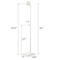 thumbnail image 7 of Yamazaki Home Coat Rack, White, Steel + Wood, 7 of 7