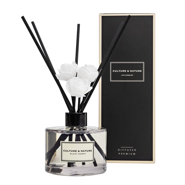 Set difusor Reed CULTURE & NATURE Black Cherry 200 ml