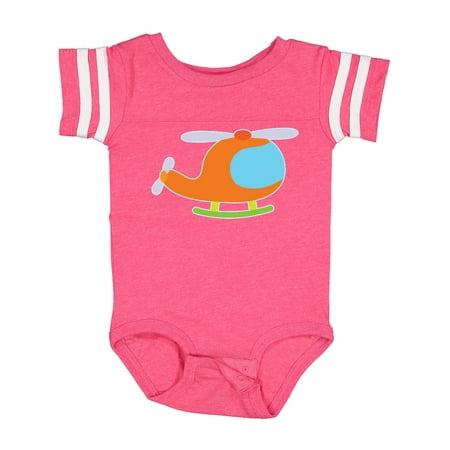 

Inktastic Helicopter Cute Flying Gift Baby Boy or Baby Girl Bodysuit