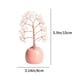 thumbnail image 3 of Fiudx Adorno de Árbol de Cristal, Diseño de Piedra Natural Pulida, Decoración de Tarro Colorido, Ambiente Vibrante para Oficina o Hogar, Artesanía Única, Tamaño 15 X 8 X 8 Cm, 3 of 6