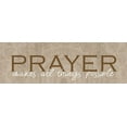 thumbnail image 2 of Kimberly, Allen 14x7 White Modern Wood Framed Museum Art Print Titled - Prayer, 2 of 4