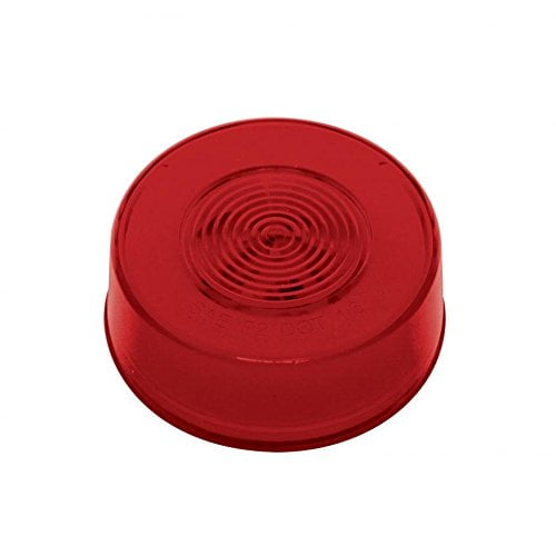 Red LED//Red Lens GLO Light 1 Pack United Pacific 37017 9 LED 2 1//2 Clearance//Marker Light