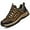Khaki, variant on Men's Outdoor Waterproof Hiking Shoes Lightweight Non-Slip Trailing Trekking Sneakers for All Season Camping Walking Work Climbing Shoe