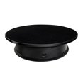 thumbnail image 2 of 8" Rotating Display Stand USB Powered Turntable 2 Turntable Video Speed Toy Model Display Black Suede, 2 of 8