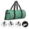 thumbnail image 5 of YFYANG Large Capacity Canvas Gym Bag for Men and Women, Green Texture Round Portable Travel Bags for Sports Fitness, 5 of 8