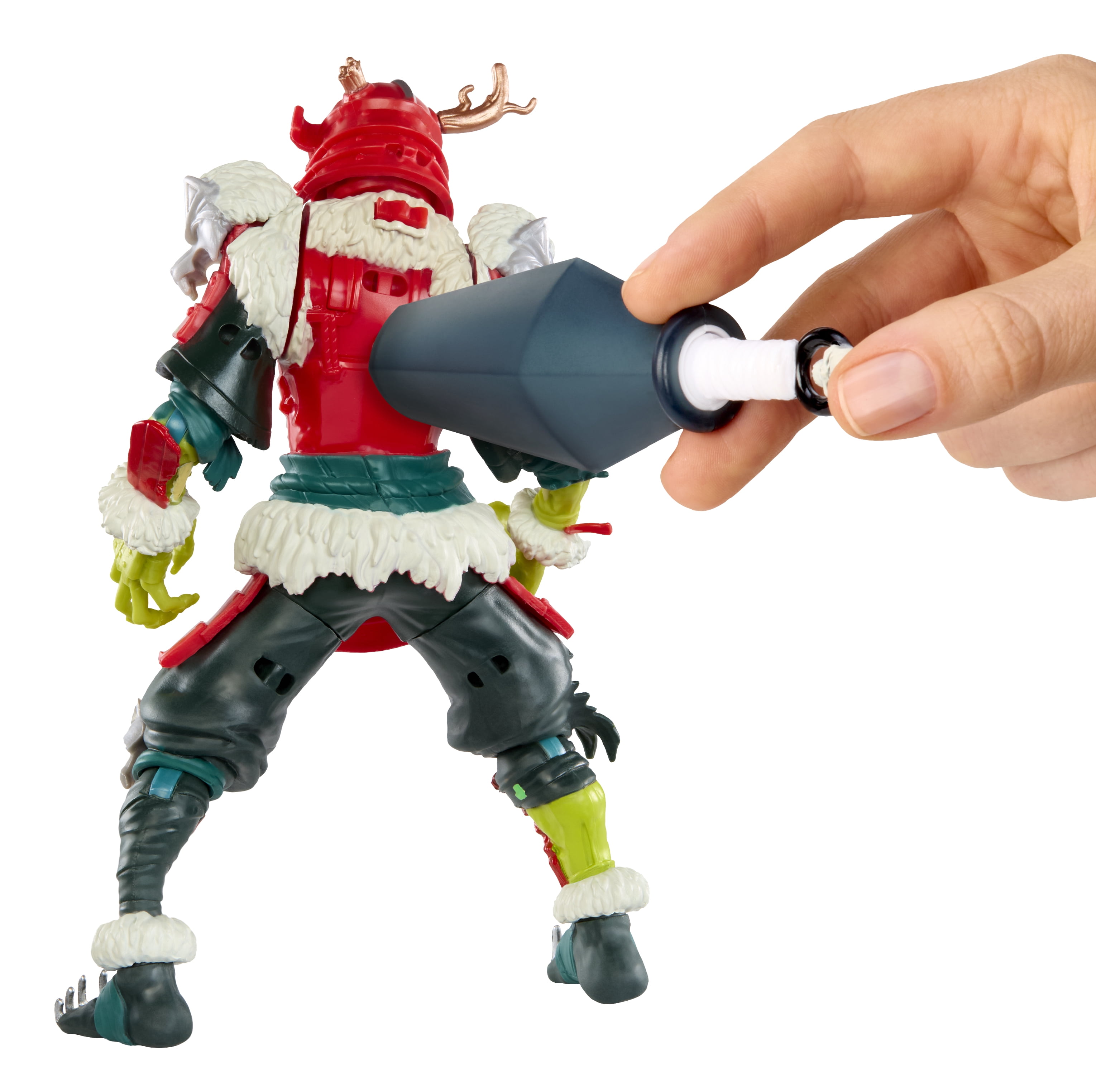 Ninjombie Action Figure - Crimson Fang, Boys Action Ninja Zombie Slime Monster Action Figure, Ages 6+