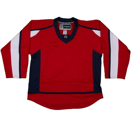 TronX DJ300 Washington Capitals Dry Fit Hockey Jersey (Best College Hockey Jerseys)