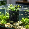 thumbnail image 4 of Adjustable Aquarium Plants Holder,Small Animal Tank Plantss Holder,Small Animal Tank Aquaponics Plants Cultivation and Aquarium Landscape Decoration,4.53x3.35x2.17 Inch, 4 of 7