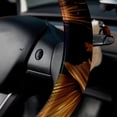 thumbnail image 5 of Halloween Broom 14.5 Inch Printing PVC Leather Steering Wheel Covers Car Wheel Covers Auto Accessories, 5 of 6