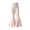 Pink, variant on GYRATEDREAM Kids Baby Girl Ribbed Knit Bell Bottoms Flared Pants Toddler Elastic Waist Ruffle Leggings Stretchy Bootcut Yoga Pants Fall Clothes for 4-5Y Blue