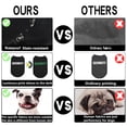 thumbnail image 3 of [Chaleco tipo camisa para perro] Camiseta de seguridad DAJIDALI para perro negra E6XL, 3 of 6