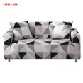 thumbnail image 1 of Smilepp Soft Elastic Universal Sofa Cover Breathable Wear-resistant Printed Slipcover Protector Single Black Gray, 1 of 8