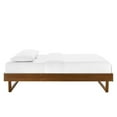 thumbnail image 3 of Ergode Billie Twin Wood Platform Bed Frame - Walnut, 3 of 5
