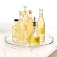 thumbnail image 6 of iDesign, Linus Collection Clear Turntable, Set of 2, 6 of 7