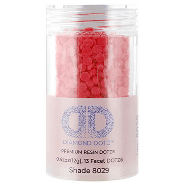 Diamond Dotz 2.8MM 12G Single Cylinder (1 Pack) Hot Pink - Freestyle Diamond Painting Beads, Diamond Art Beads, Replacement Drills, Loose Gems for DIY Crafts and Art Projects