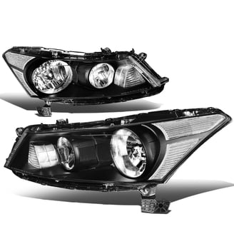 Faros Honda Accord 2003 2005 2004 2006 2007 Drl Lupa Led Ambos Lados | Meses Sin Interés