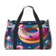 thumbnail image 1 of Fotbe Starry Sky Colorful Donut Bolsa de Viaje con Estampado, Bolsa de Fin de Semana para Mujer con Compartimento para Zapatos, Bolsa de Gimnasio con Bolsillo Húmedo, 1 of 7