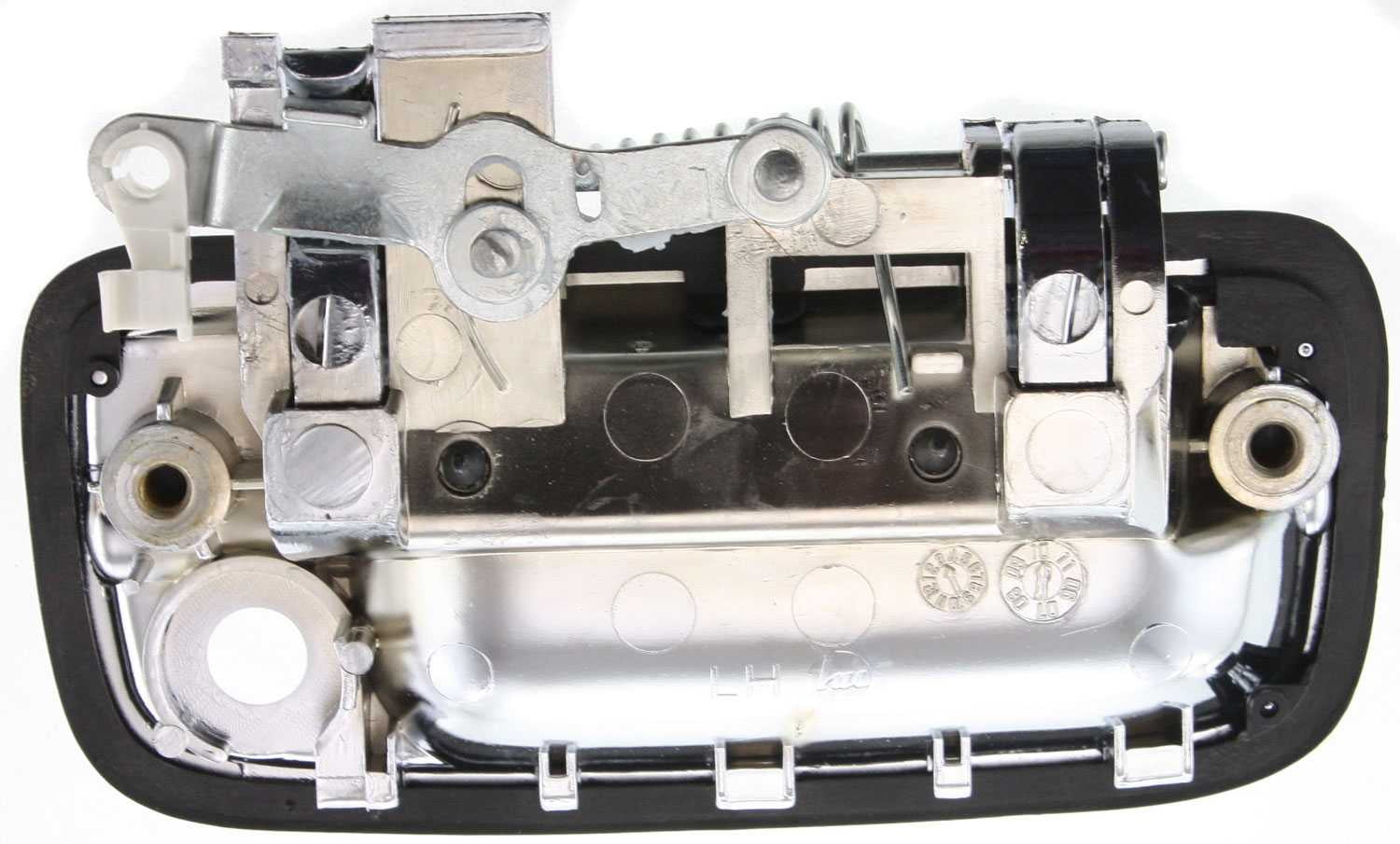 Replacement RBT462110 Exterior Door Handle Compatible with 1995-2004 Toyota Tacoma Front, Left Driver Chrome