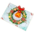 thumbnail image 5 of Christmas Wreath Pop Up Card, 5 of 8