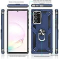 thumbnail image 3 of Compatible for Samsung Galaxy Note 20 Ultra Case with HD Screen Protector, Military-Grade Protective Phone Case with Magnetic Kickstand Ring for Samsung Galaxy Note 20 Ultra 5G Blue, 3 of 14