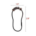 thumbnail image 3 of Utopia Alley Shower Hooks - Shower Curtain Rings for Bathroom - Rust Resistant Roller Shower Curtain Hooks for Shower Curtain or Liner - Set of 12, Oil Rubbed Bronze, 3 of 8