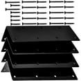 thumbnail image 1 of 4 Ensemble De Supports d'angle Compatible avec Lit De Jardin Surlev en Mtal Fleur Lit De Jardin Accolades d'angle Grand Angle Meubles Fixation Planteu, 1 of 5