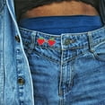 thumbnail image 4 of Raindrops 2-Pack Strawberry Waist Tightener Clips for Jeans Adjustable Fit Multi-Color Stylish Buckles for Clothing, 4 of 8