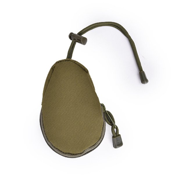 EDC MolleBolsa de llaves para exteriores bolso de cintura con cremallera Likrtyny para acampar portátil impermeable monedero pequeño organizador de viaje y caza