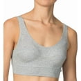thumbnail image 2 of Women's Calida 02138 Elastic Bralette Soft Bra (White S), 2 of 4