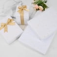 thumbnail image 6 of AYUQI White Gift Wrapping Paper, 1.4ft x 32.8ft White Gold Silver Wrapping Paper for Christmas Birthday Wedding Anniversary, 6 of 7
