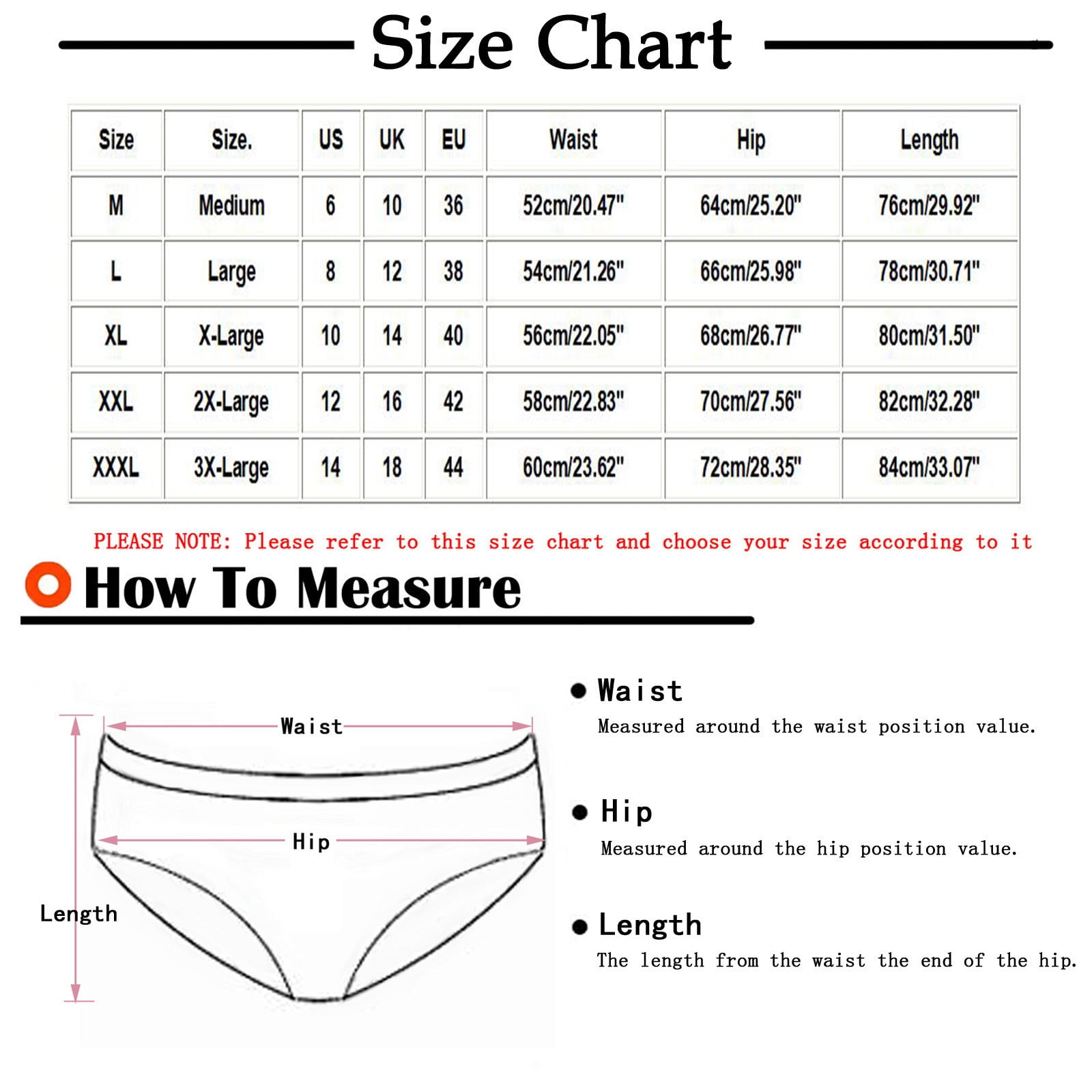 HUPOM Feminine Underwear For Men Girls Panties High Waist Activewear None Elastic Waist Black XL