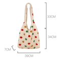 thumbnail image 1 of Bolsa de mano de lana con puntos coloridos para mujer de compras de gran capacidad (A) Likrtyny Para Estrenar, 1 of 9