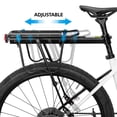 thumbnail image 4 of Portaequipajes trasero ROCKBROS de aleación de aluminio para bicicleta eléctrica de 25 kg, 4 of 8