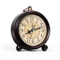 thumbnail image 6 of TIMESS Alarm Clock Quartz Analog Vintage Alarm Clocks, Travel Size, 6 of 9