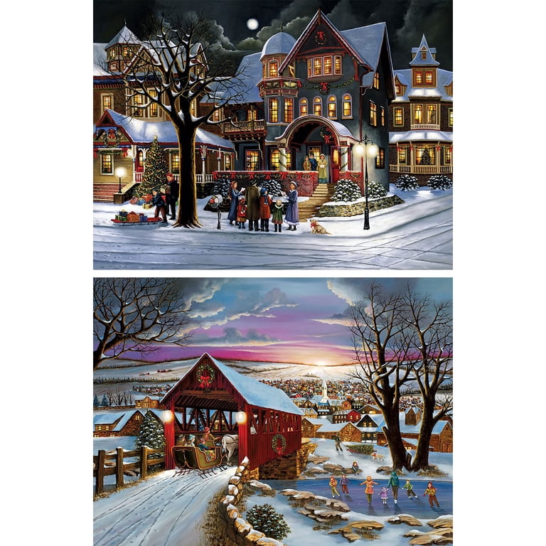 Black Box 1000-Piece Impossible Puzzle - Surprise Motif No Template For Adults & Teens 14+