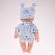 thumbnail image 3 of Modelo de muñeca que habla renacido de vinilo flexible de 30 sombrero de ropa azul Juguete de aprendizaje para niños Yotijar Muñecas Reborn Realistas, 3 of 8