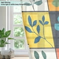 thumbnail image 4 of Yayeee Window Curtains Light Filtering 63"x52" Grommet Panel Pair Home Living Room Decor, Floral Patterns, 4 of 7
