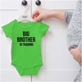 thumbnail image 5 of Big Brother in Training Announcement Bodysuit Jumper Boys Infant Baby Brisco Brands 24M, 5 of 6